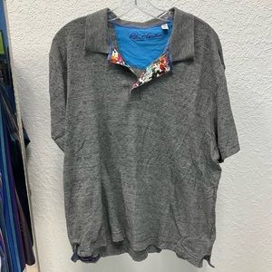 Robert Graham Grey Polo, 2XL